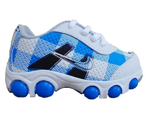 Tênis Infantil Nike Branco e Azul
